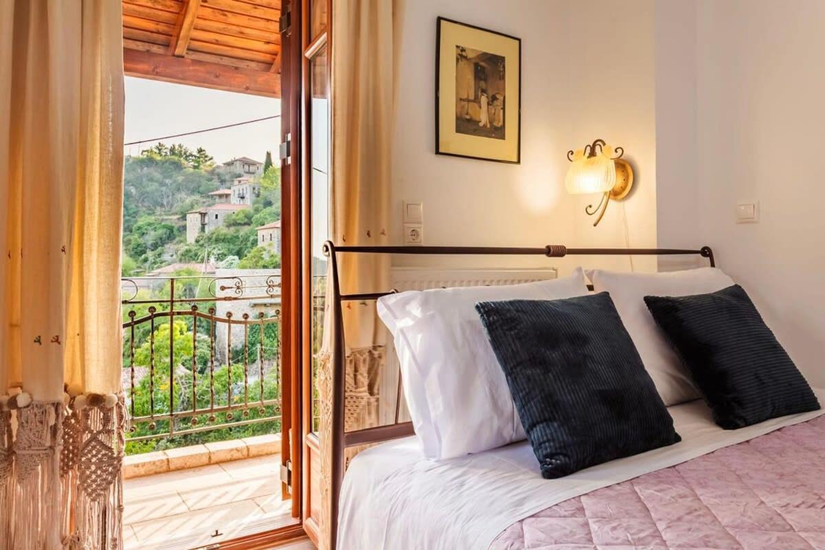 Stemnitsa Stone Residence - Cosy Mountain Escape Ngoại thất bức ảnh